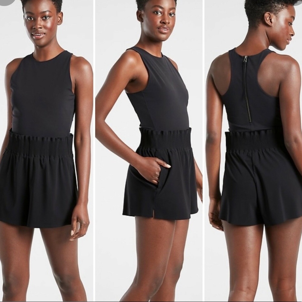 EUC Athleta Cosmic Flutter Romper